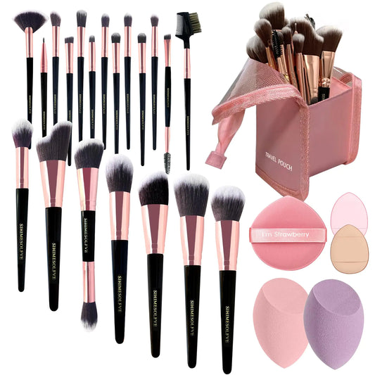 23-Piece Pro Makeup Brush Kit