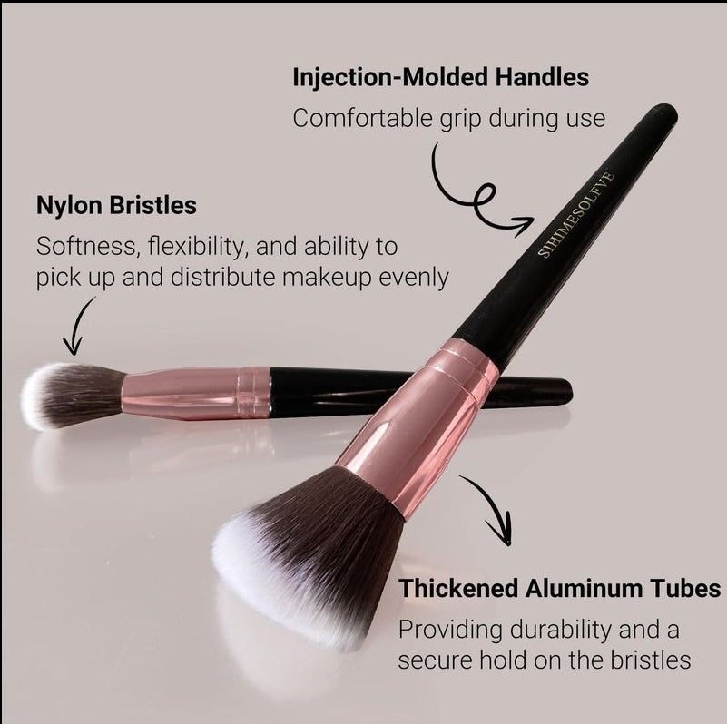 23-Piece Pro Makeup Brush Kit