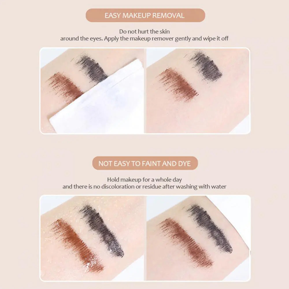 Black Waterproof Mascara for Long-Lasting Natural Lashes