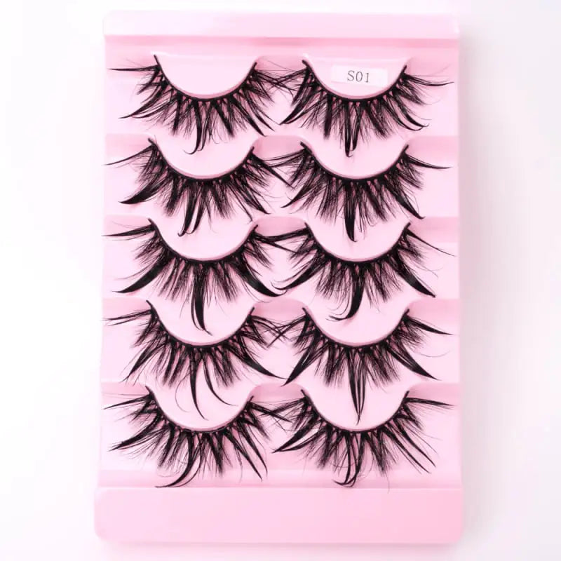 Natural 3D Dramatic Fairy Clusters Manga Lashes