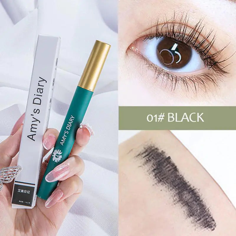Black Waterproof Mascara for Long-Lasting Natural Lashes