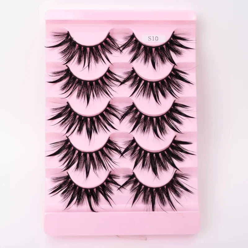Natural 3D Dramatic Fairy Clusters Manga Lashes